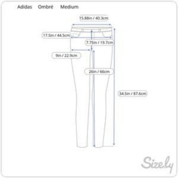 Adidas Ombré Butterfly Leggings - Picture 6 of 6